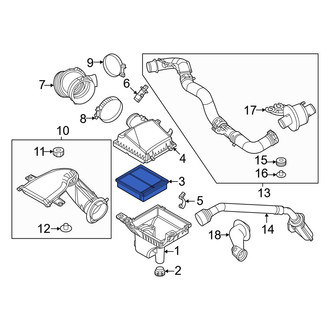 Mazda OE - Engine Air Filter