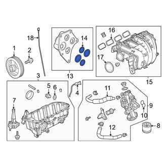 Mazda OE - Engine Oil Cooler O-Ring