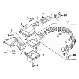 Mazda OE - Engine - Air Intake