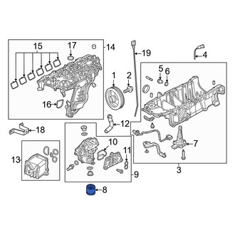 Mazda OE - Engine Oil Filter