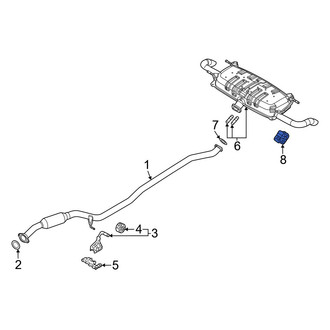 Mazda OE - Exhaust System Hanger