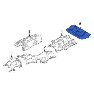 Mazda OE - Rear Floor Pan Heat Shield