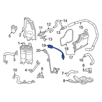 Mazda OE - Rear Oxygen Sensor