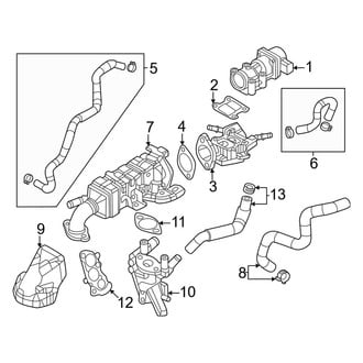 Mazda OE - Emission System - EGR System