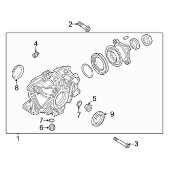 Mazda OE - Front Suspension - Carrier & Components