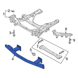Mazda OE - Front Bumper Impact Bar