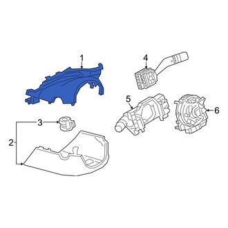 Mazda OE - Upper Steering Column Cover