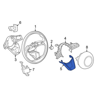 Mazda OE - Upper Steering Wheel Back Cover