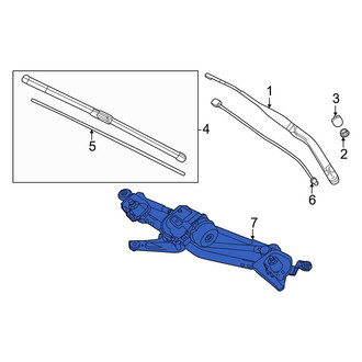 Mazda OE - Front Wiper Motor