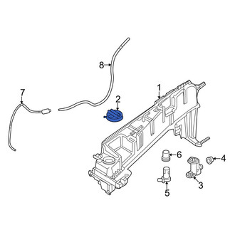 Mazda OE - Front Washer Fluid Reservoir Cap