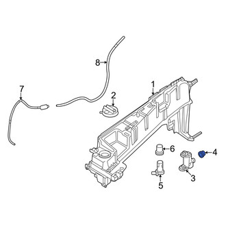 Mazda OE - Windshield Washer Pump Grommet