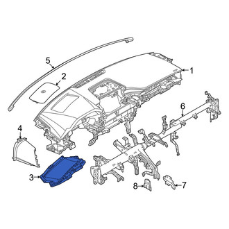 Mazda OE - Instrument Panel Cover