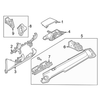 Mazda OE - Instrument Panel Components