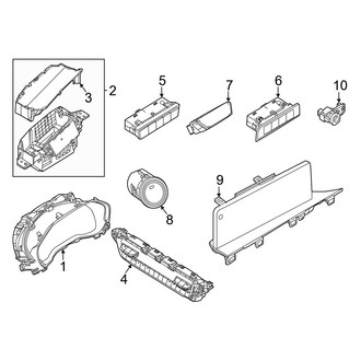 Mazda OE - Instrument Panel - Cluster & Switches