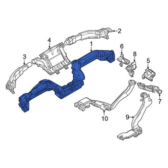 Mazda OE - Front Center Instrument Panel Air Duct