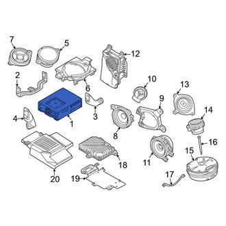 Mazda OE - Radio Control Unit