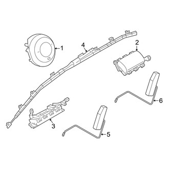 Mazda OE - Restraint Systems - Air Bag Components (Air Bags)