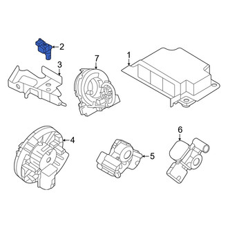 Mazda OE - Front Air Bag Impact Sensor