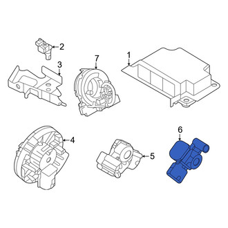 Mazda OE - Rear Air Bag Impact Sensor
