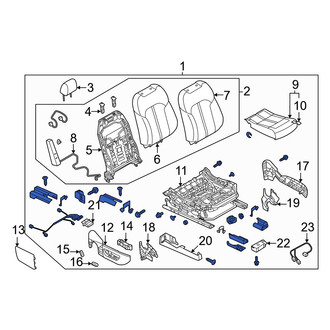 Mazda OE - Front Right Seat