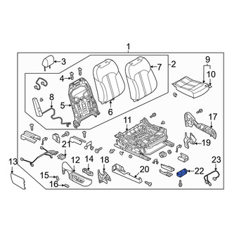 Mazda OE - Front Right Power Seat Control Module