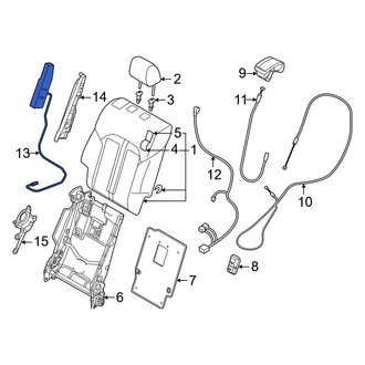 Mazda OE - Rear Left Seat Air Bag