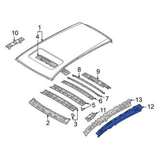 Mazda OE - Right Roof Side Rail