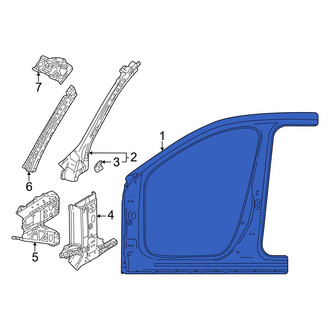 Mazda OE - Left Outer Body A-Pillar