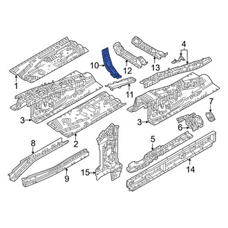Mazda OE - Front Right Outer Floor Pan Reinforcement