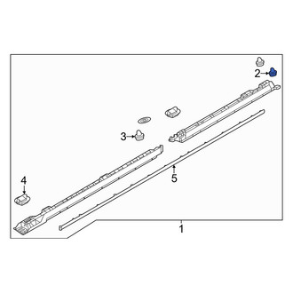 Mazda OE - Wheel Arch Molding Clip