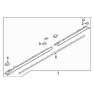 Mazda OE - Pillars, Rocker & Floor - Exterior Trim