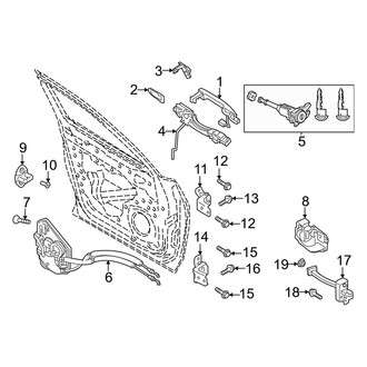 Mazda OE - Front Door - Lock & Hardware