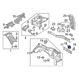 Mazda OE - Rear Right 12 Volt Accessory Power Outlet