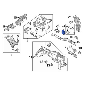 Mazda OE - Rear Tie Down Hook