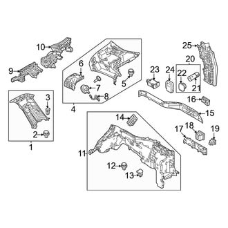 Mazda OE - Quarter Panel - Interior Trim