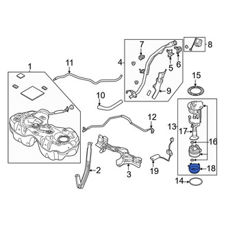 Mazda OE - Fuel Injection Pressure Regulator