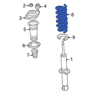 Mazda OE - Rear Coil Spring