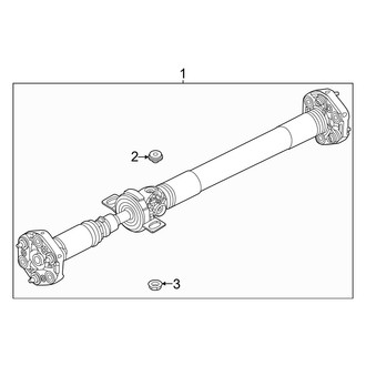Mazda OE - Rear Suspension - Drive Shaft