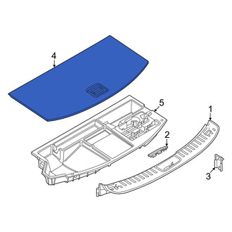 Mazda OE - Rear Floor Cover Panel