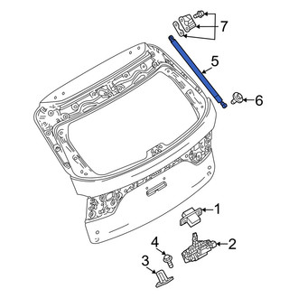 Mazda OE - Right Liftgate Lift Support