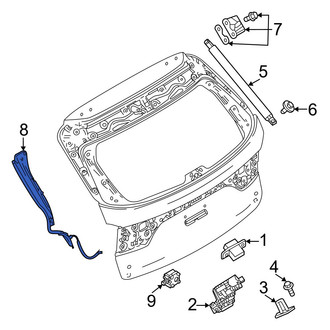 Mazda OE - Rear Left Liftgate Object Sensor