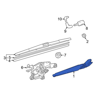Mazda OE - Rear Wiper Arm