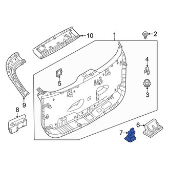 Mazda OE - Rear Liftgate Latch Release Switch