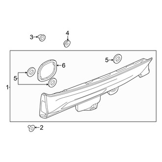 Mazda OE - Rear Lamps - Backup Lamps