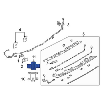 Mazda OE - Blind Spot Detection System Warning Sensor Bracket