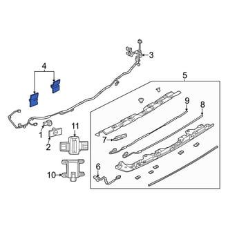 Mazda OE - Front Hood Seal