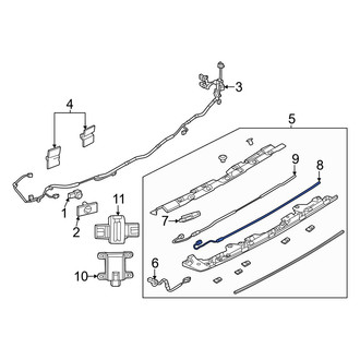 Mazda OE - Rear Upper Liftgate Motion Sensor