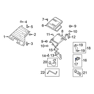 Mazda OE - Turbocharger Wastegate Actuator Gasket