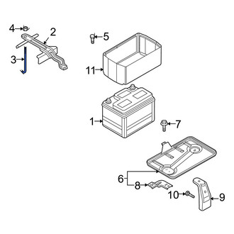 Mazda OE - Battery Hold Down Stud