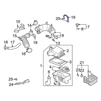 Mazda OE - Vacuum Hose